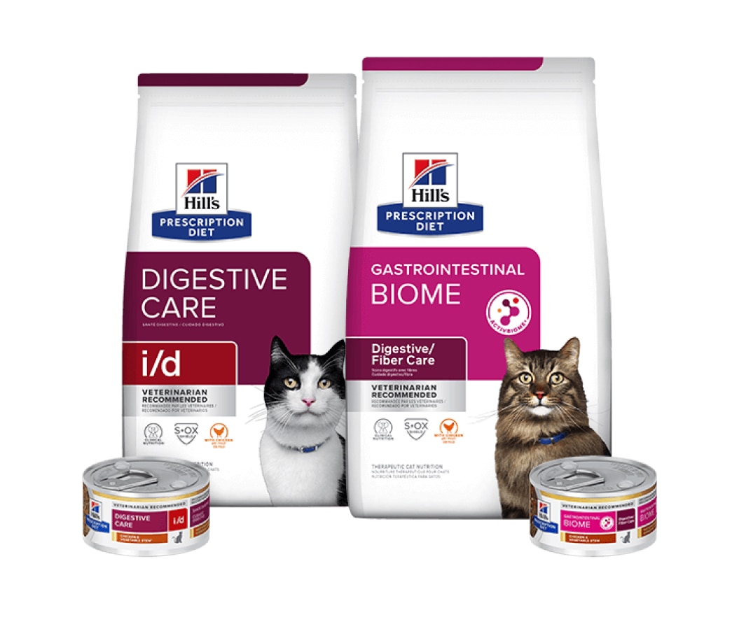 Prescription Diet Digestive care cat food range