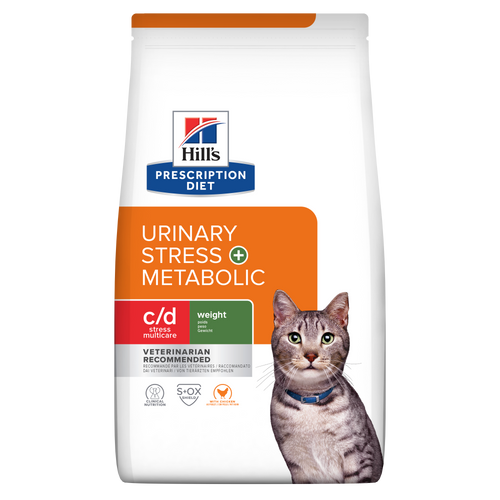 c/d Multicare Stress + Metabolic Cat Food | Hill's Prescription Diet