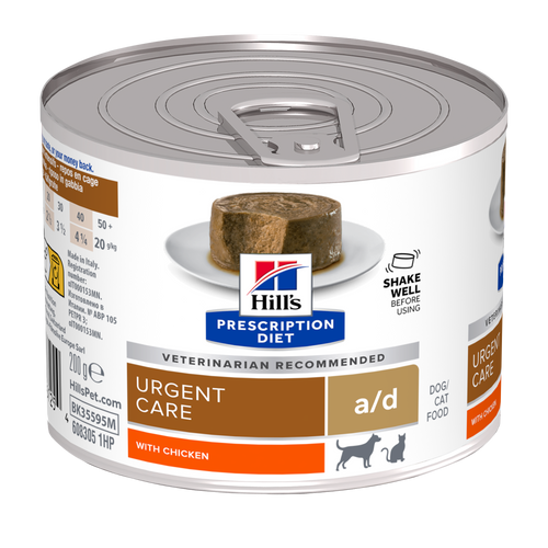 a/d Dog/Cat Food | Hill's Prescription Diet